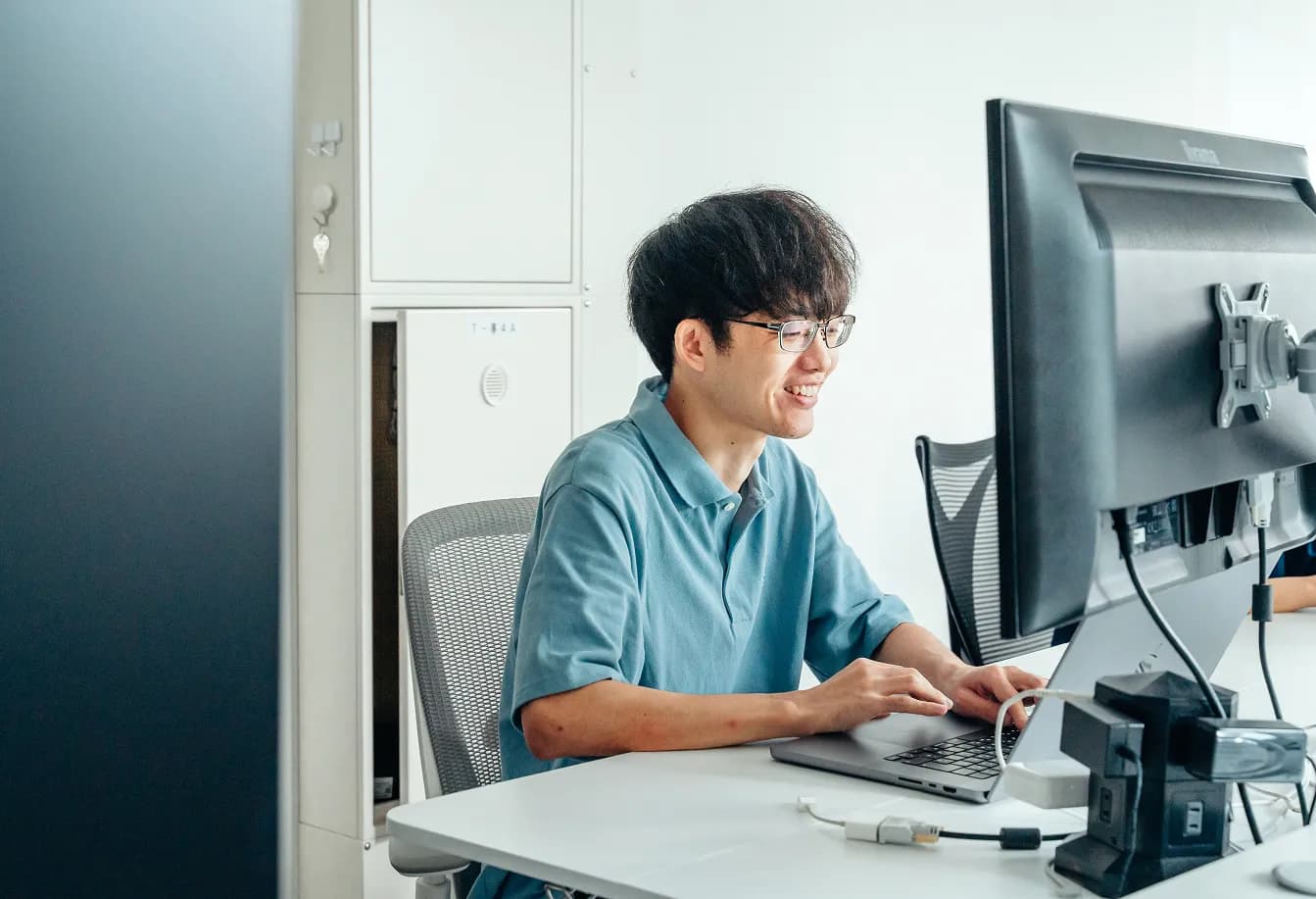 入社初日からコーディングをし、PullRequest(PR)を出すまで徹底的にサポート